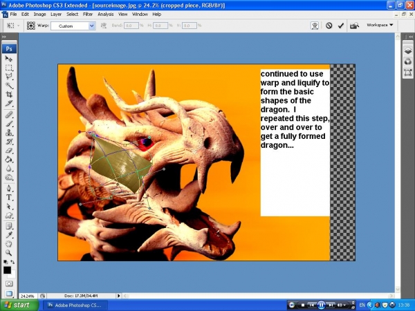 Creation of Lung'a' puv returns: Step 3